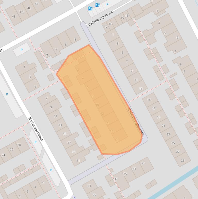 Kaart van postcodegebied 2676VW.