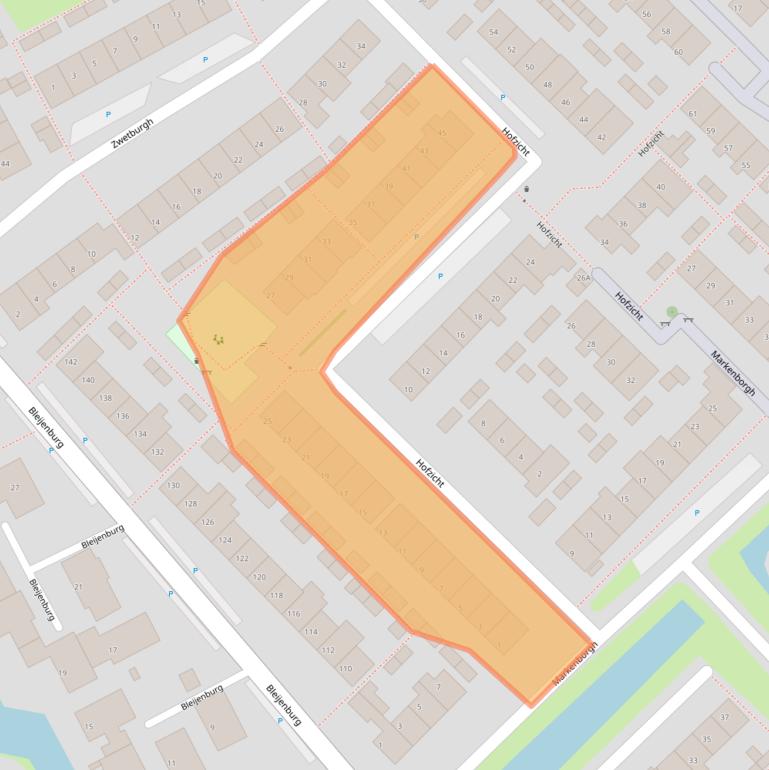 Kaart van postcodegebied 2678BV.