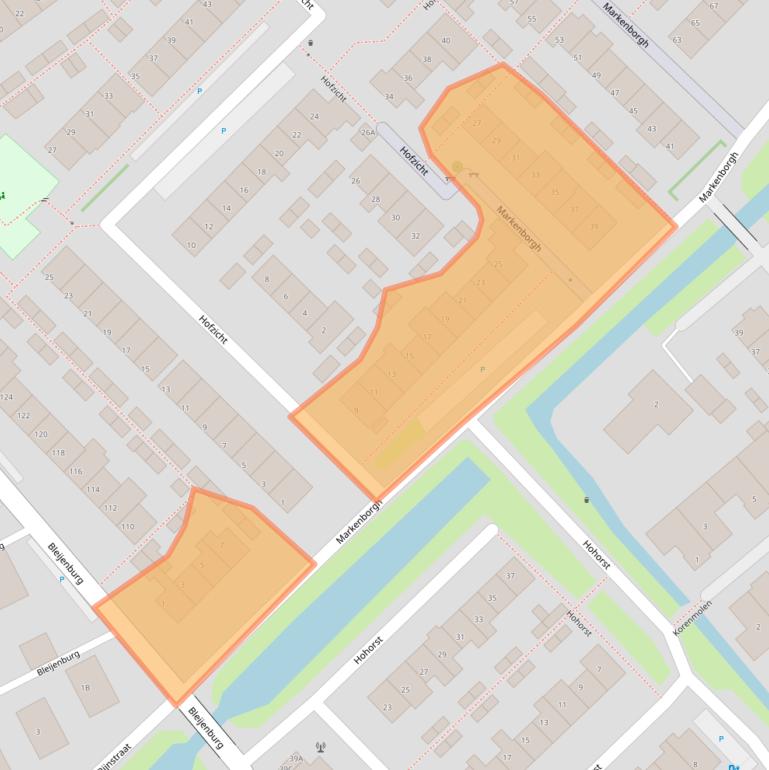 Kaart van postcodegebied 2678CA.