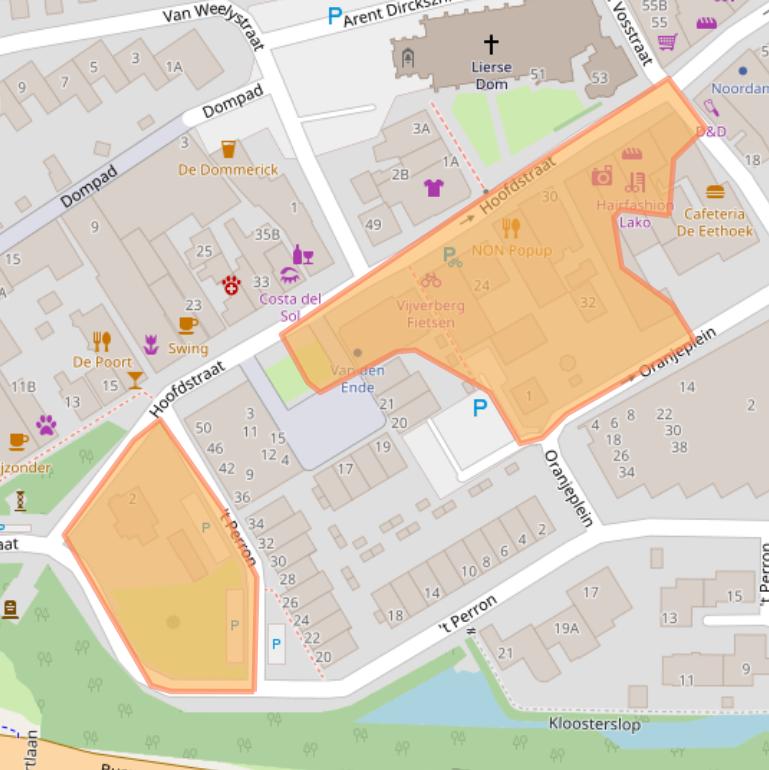 Kaart van postcodegebied 2678CK.