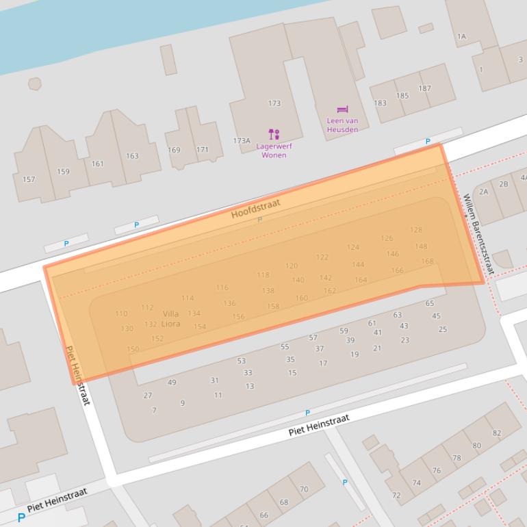 Kaart van postcodegebied 2678CN.