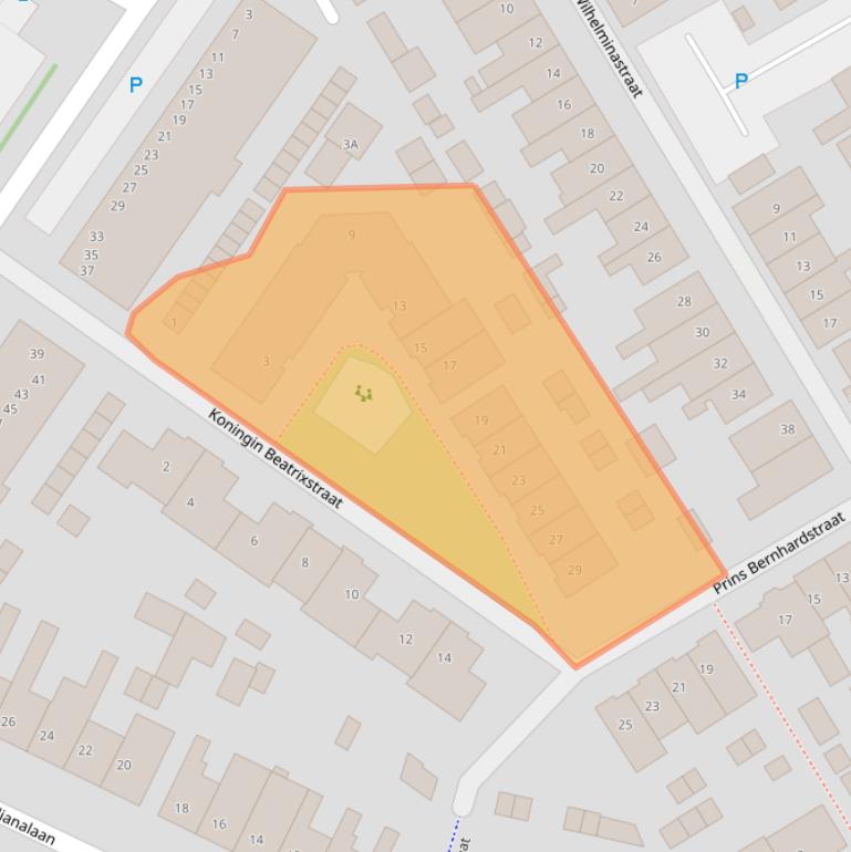 Kaart van postcodegebied 2678EE.