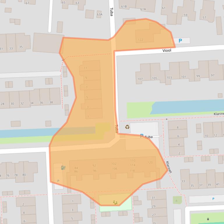 Kaart van postcodegebied 2678HK.