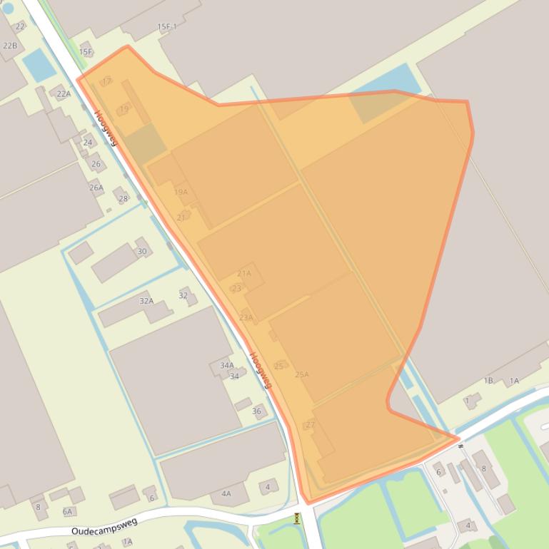 Kaart van postcodegebied 2678KT.