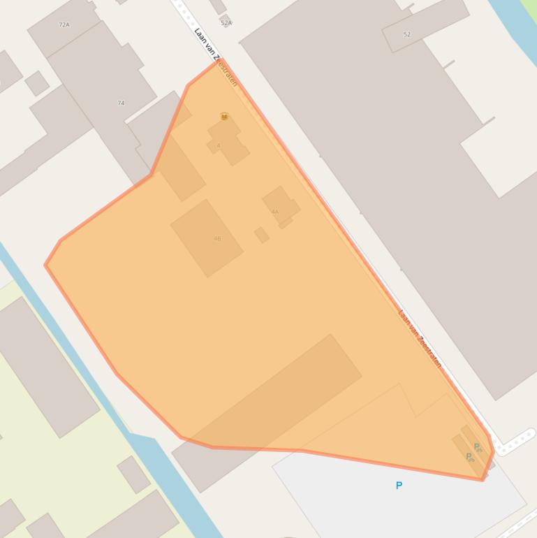 Kaart van postcodegebied 2678LA.