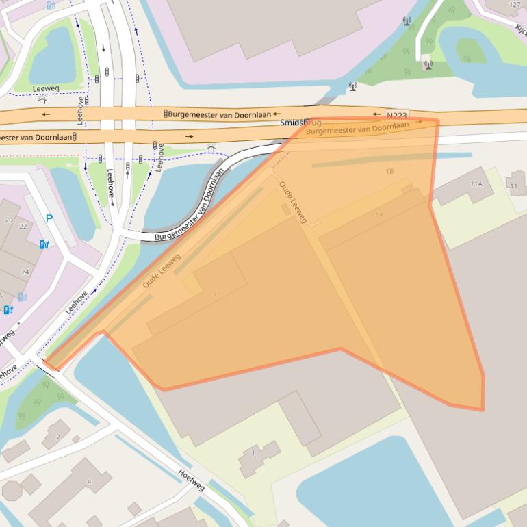 Kaart van postcodegebied 2678LE.