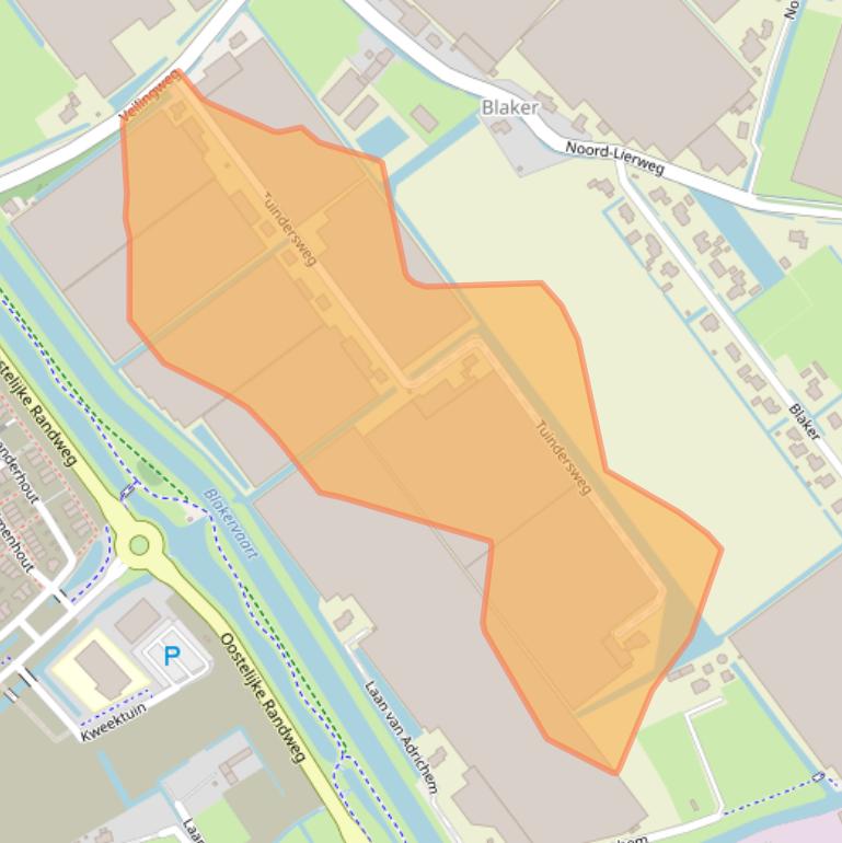 Kaart van postcodegebied 2678LM.