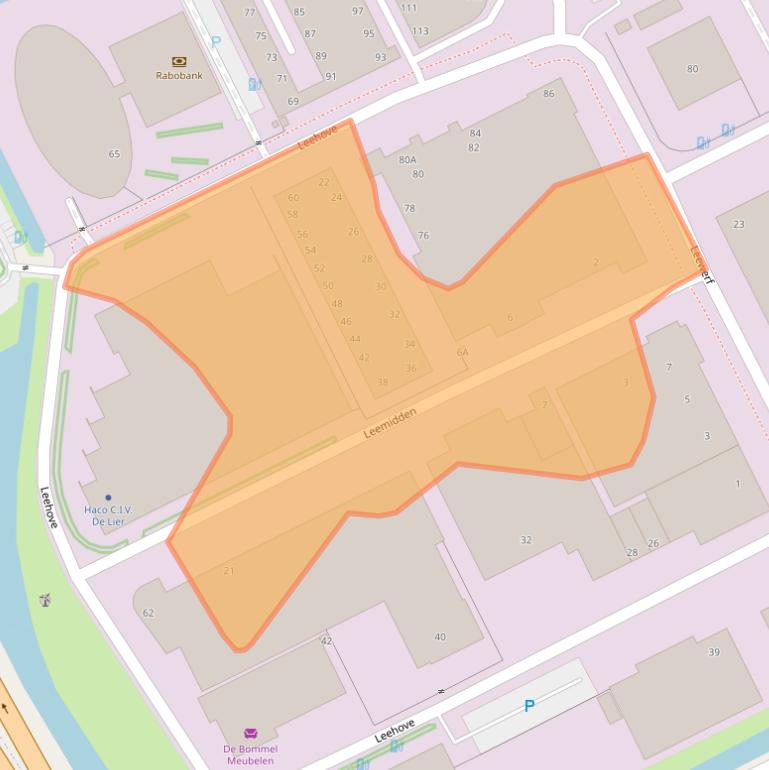 Kaart van postcodegebied 2678ME.