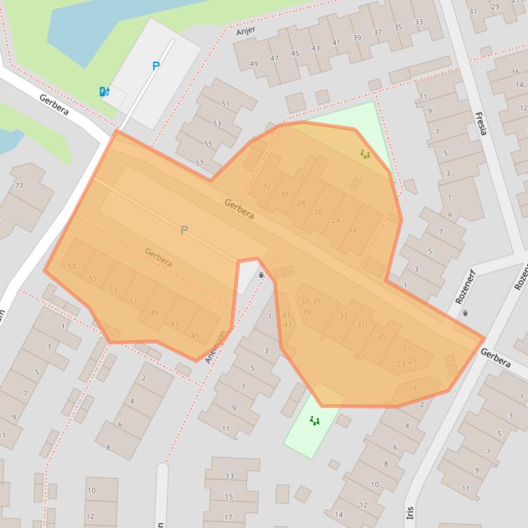 Kaart van postcodegebied 2678PH.