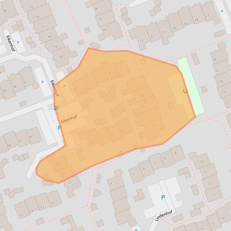 Kaart van postcodegebied 2678RA.