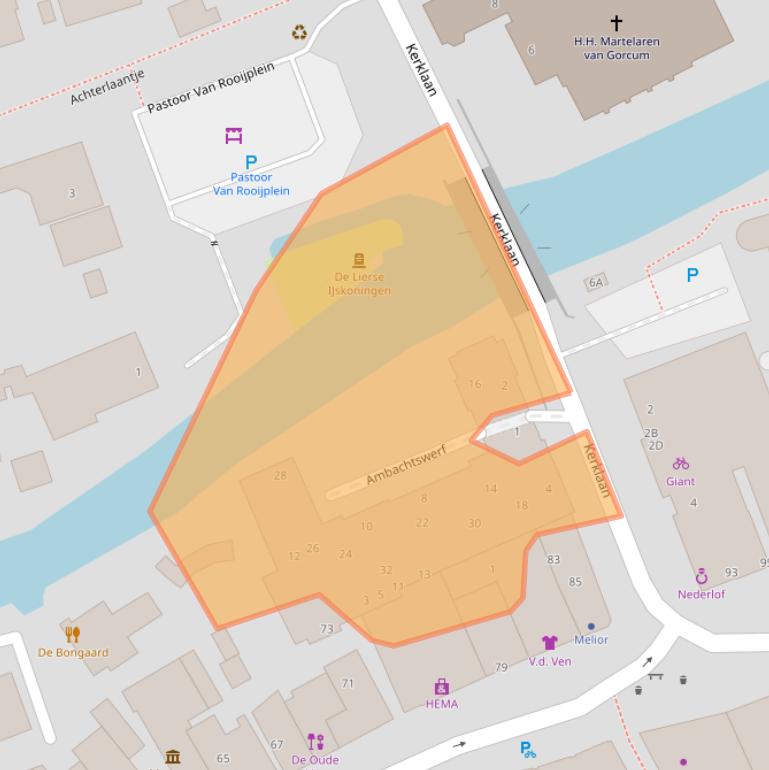 Kaart van postcodegebied 2678RZ.