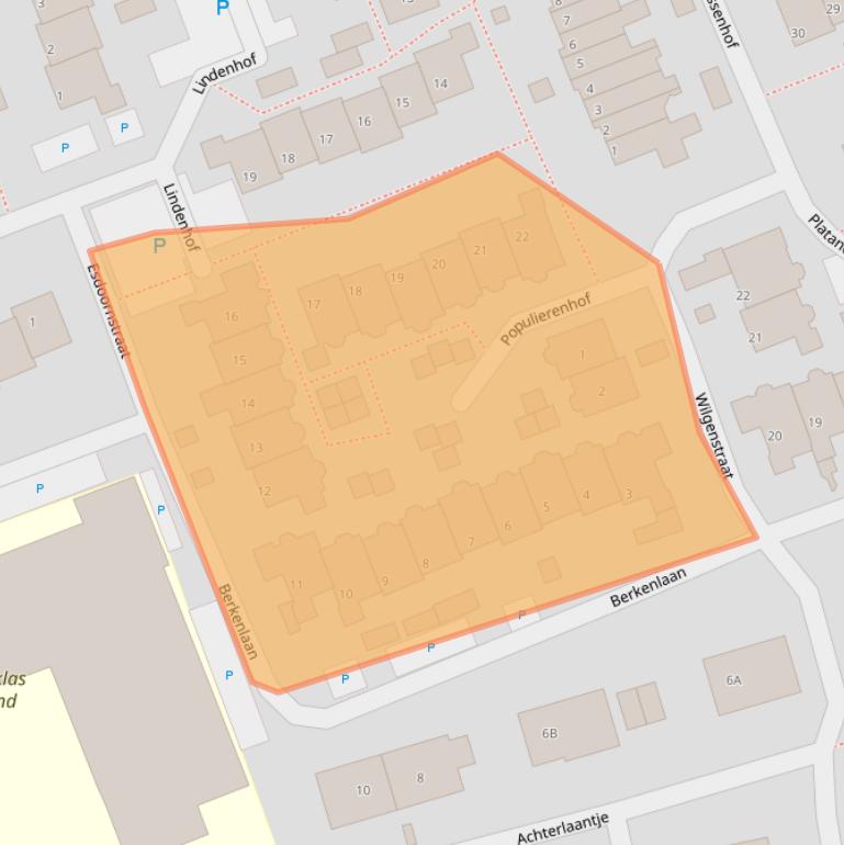 Kaart van postcodegebied 2678SJ.