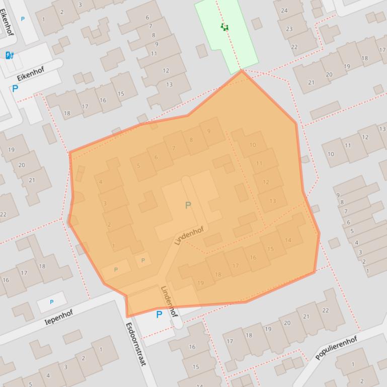 Kaart van postcodegebied 2678SM.
