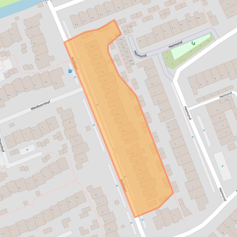 Kaart van postcodegebied 2678SW.