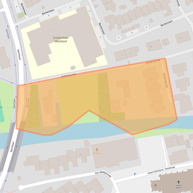 Kaart van postcodegebied 2678TB.