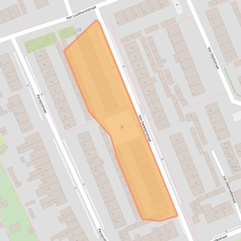 Kaart van postcodegebied 2678VT.