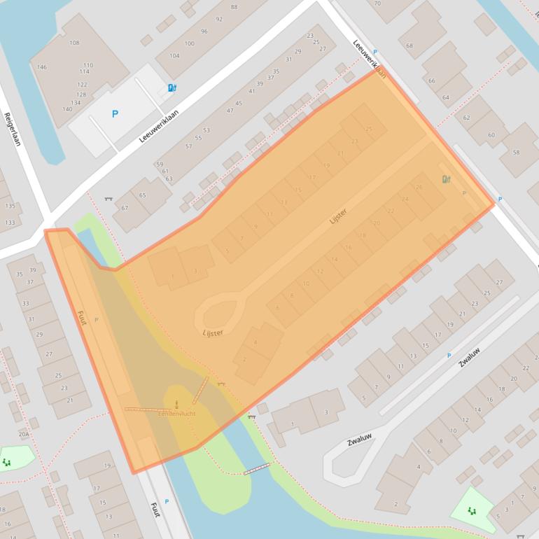 Kaart van postcodegebied 2678XD.