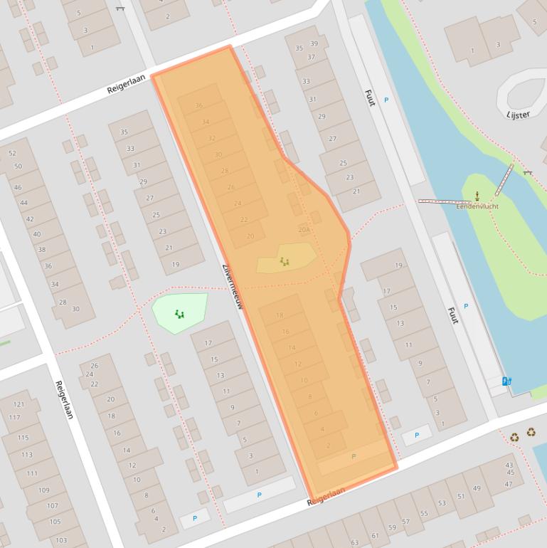 Kaart van postcodegebied 2678XM.