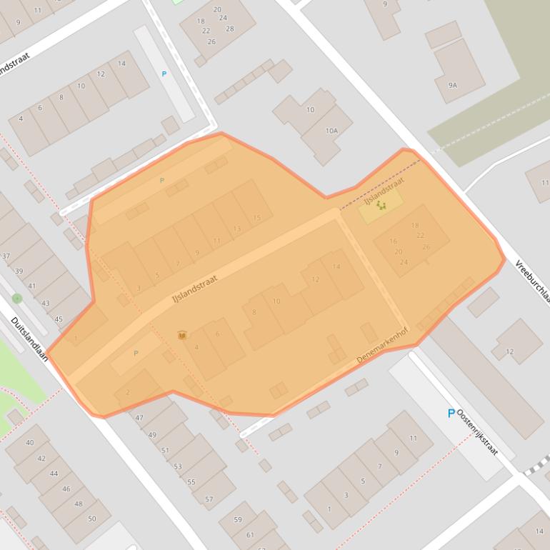 Kaart van postcodegebied 2678XT.