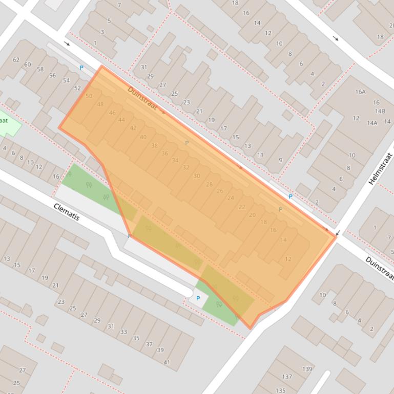 Kaart van postcodegebied 2681GC.