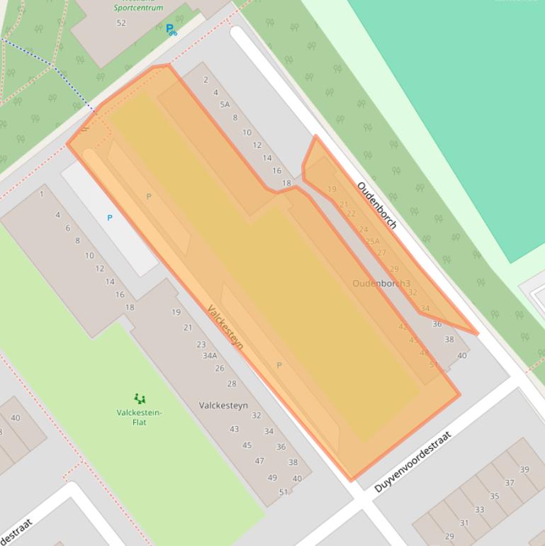 Kaart van postcodegebied 2681HZ.