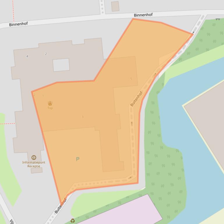 Kaart van postcodegebied 2681JG.