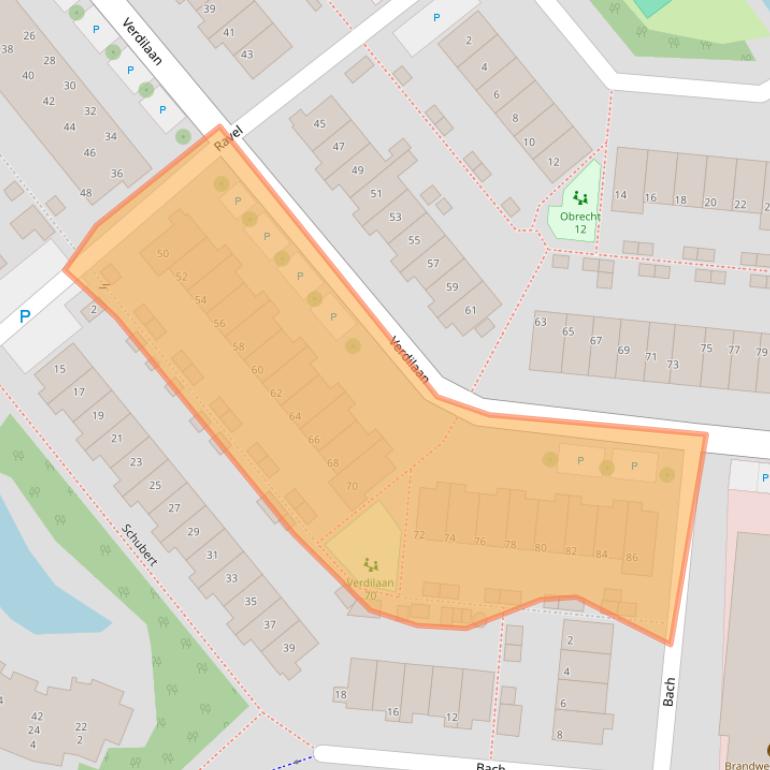 Kaart van postcodegebied 2681KD.