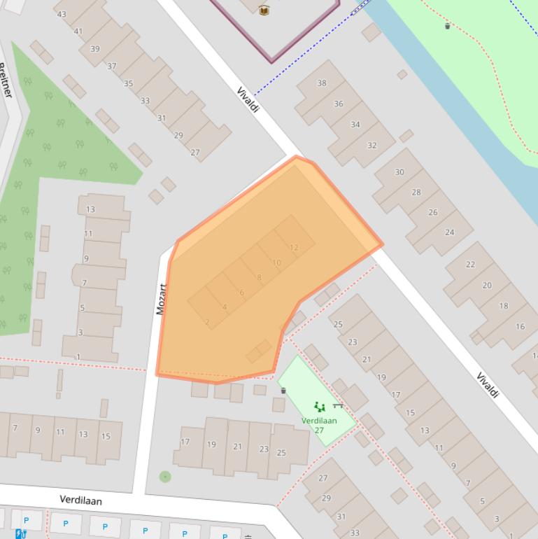 Kaart van postcodegebied 2681KL.