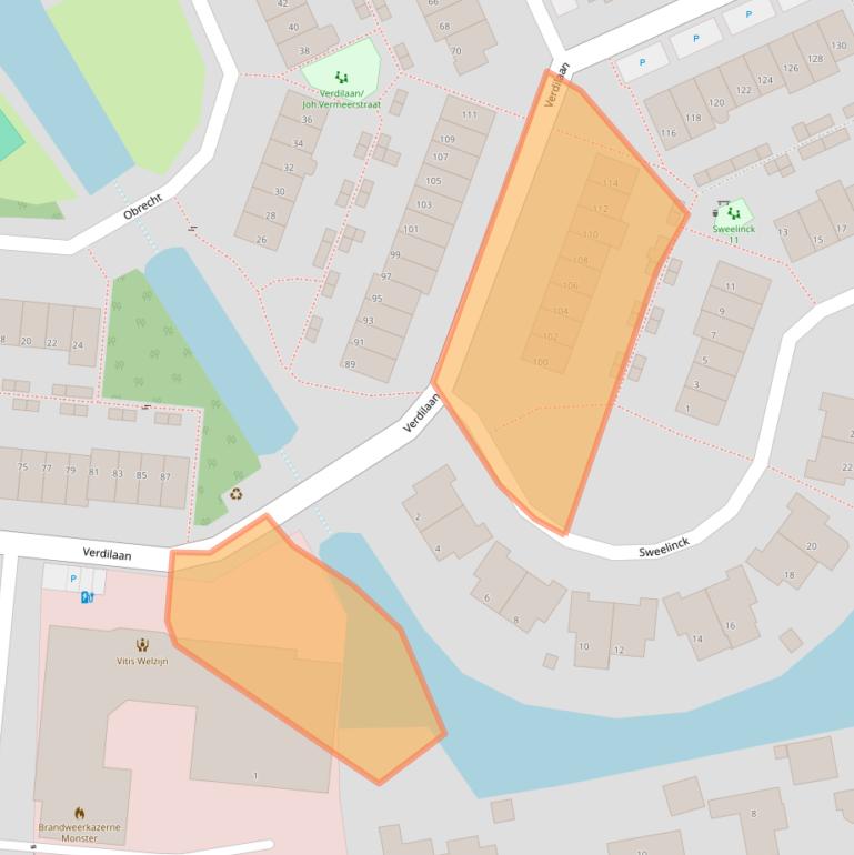 Kaart van postcodegebied 2681KP.