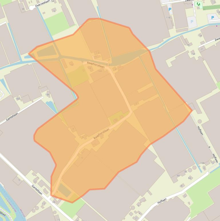 Kaart van postcodegebied 2681LH.