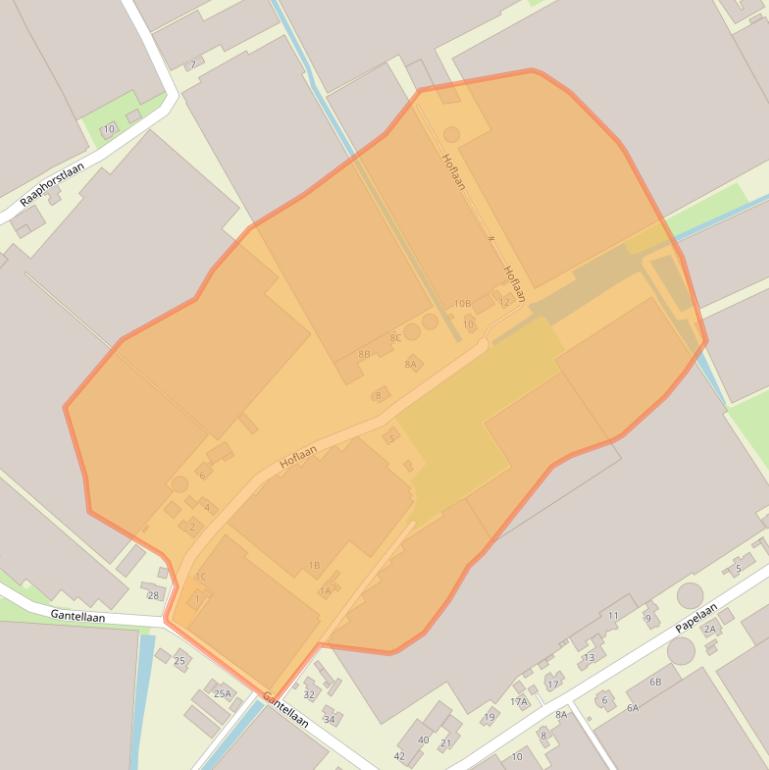 Kaart van postcodegebied 2681LK.