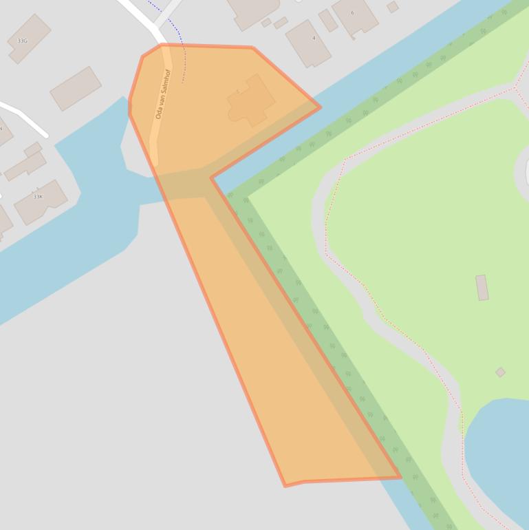 Kaart van postcodegebied 2681MD.