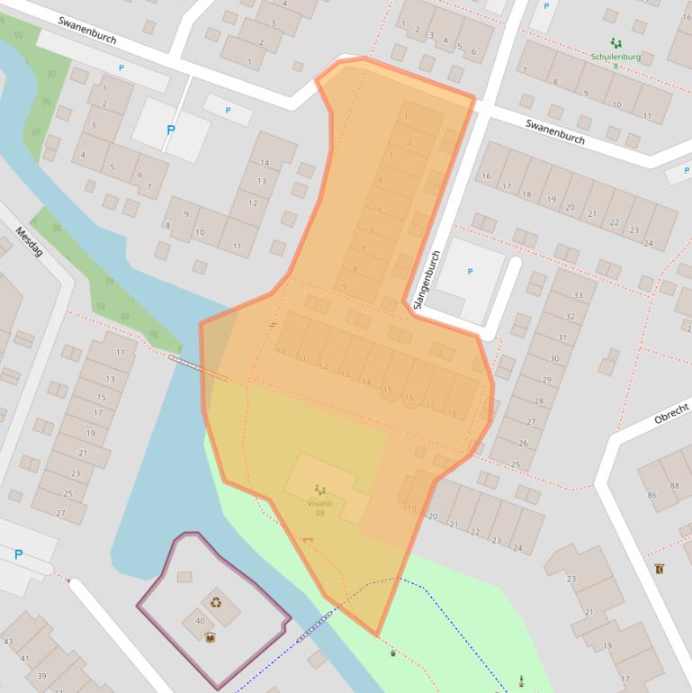 Kaart van postcodegebied 2681NK.