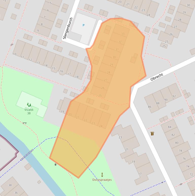 Kaart van postcodegebied 2681NL.