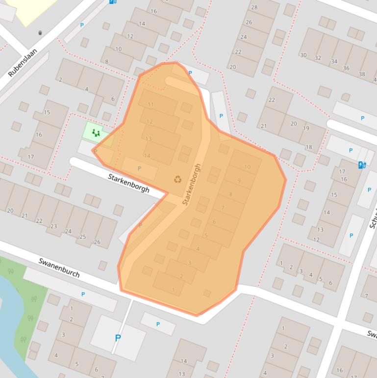 Kaart van postcodegebied 2681NP.