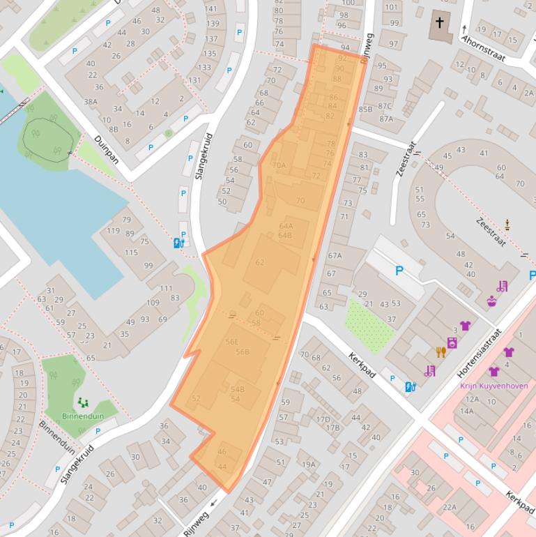 Kaart van postcodegebied 2681SP.