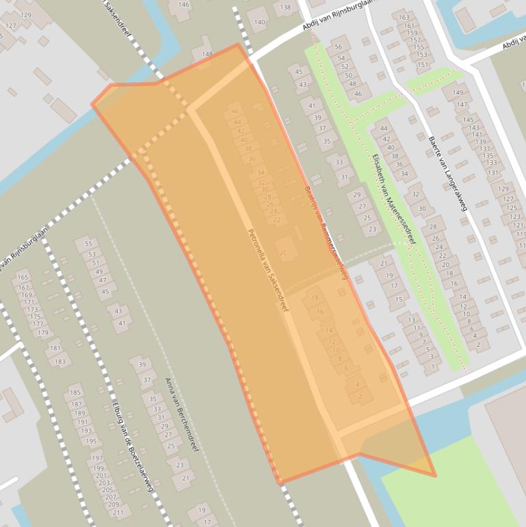 Kaart van postcodegebied 2681WS.