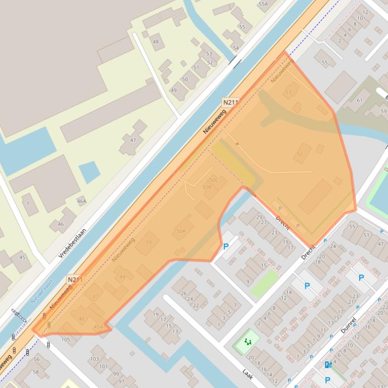 Kaart van postcodegebied 2685AR.