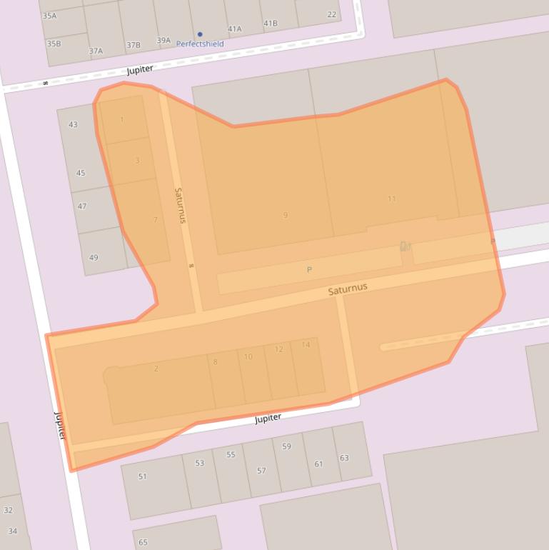 Kaart van postcodegebied 2685LX.