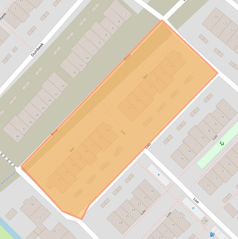 Kaart van postcodegebied 2685PD.