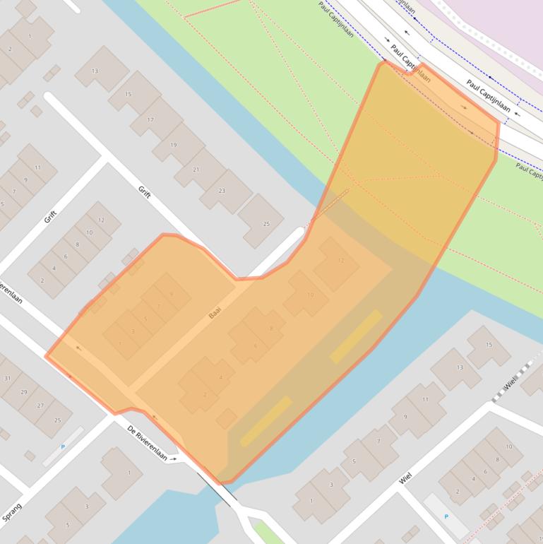 Kaart van postcodegebied 2685PH.