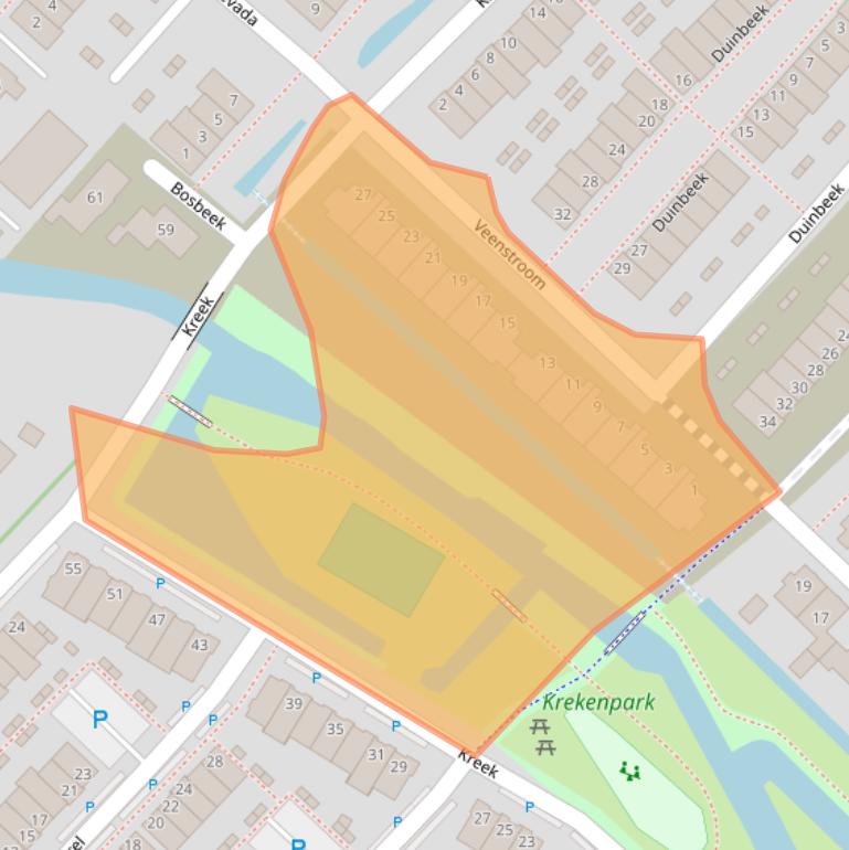 Kaart van postcodegebied 2685PR.