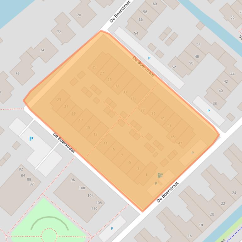 Kaart van postcodegebied 2685RH.