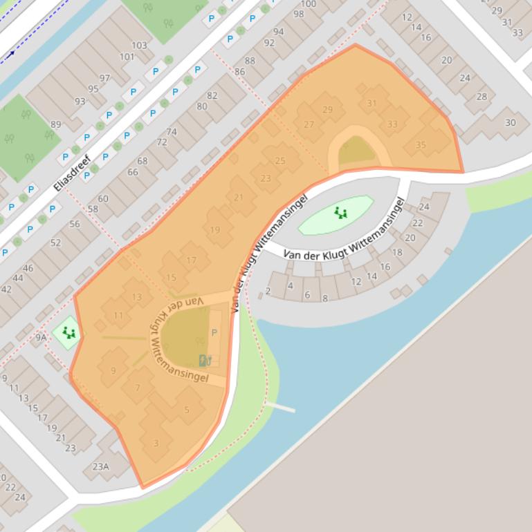 Kaart van postcodegebied 2685RV.