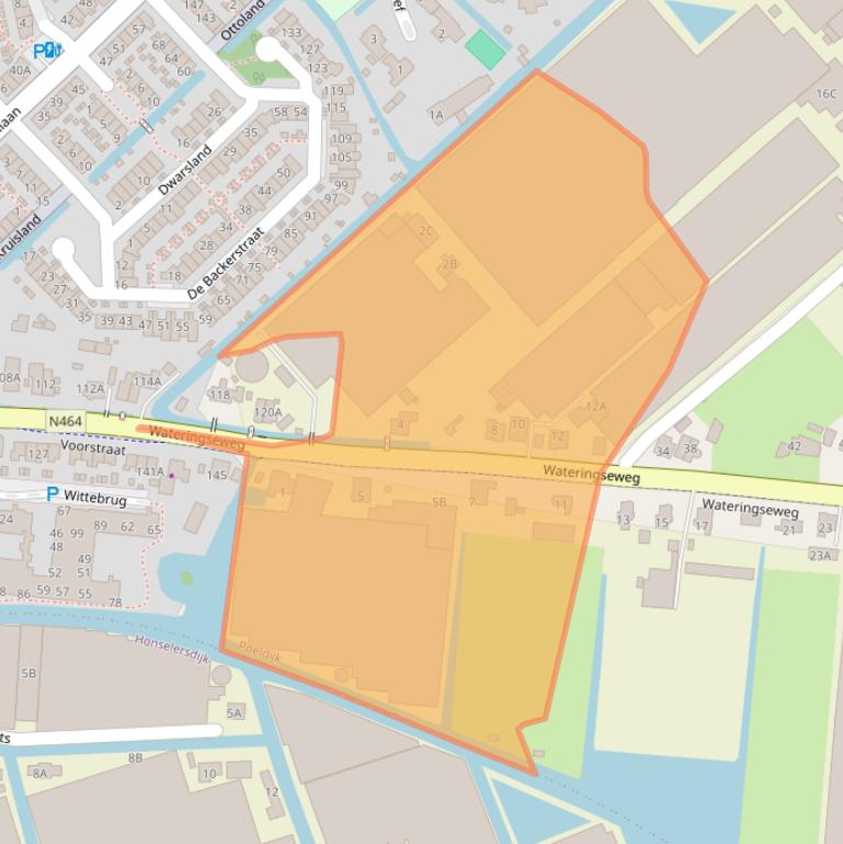 Kaart van postcodegebied 2685SP.