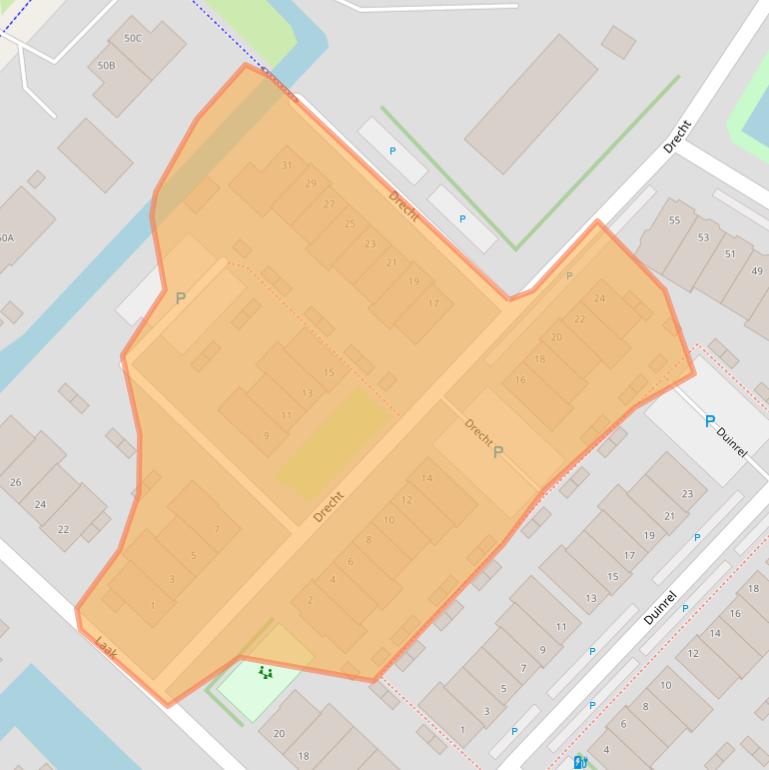 Kaart van postcodegebied 2685WL.