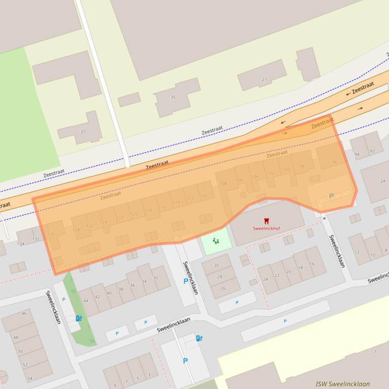 Kaart van postcodegebied 2691KC.