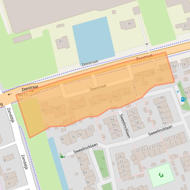 Kaart van postcodegebied 2691KD.