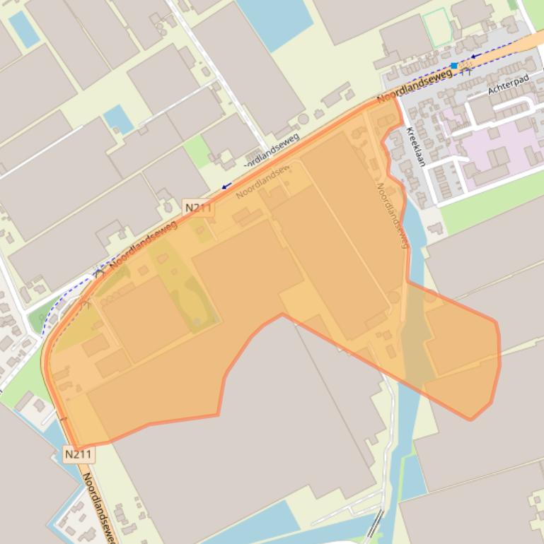 Kaart van postcodegebied 2691KM.