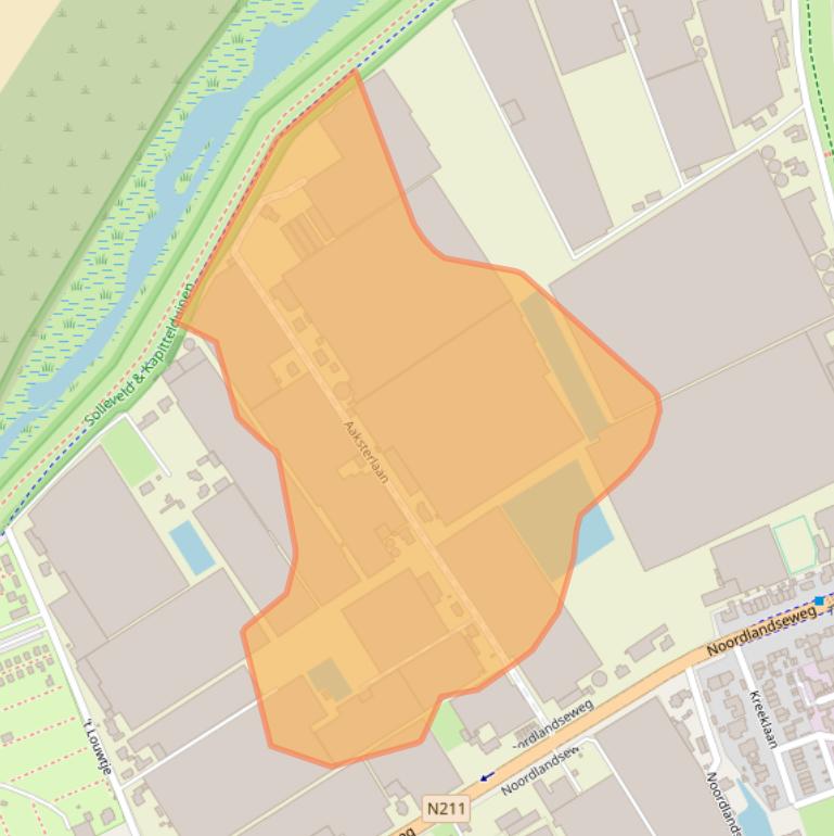 Kaart van postcodegebied 2691KP.